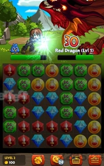 宝石战斗中文破解版下载,宝石战斗,休闲游戏,消除游戏