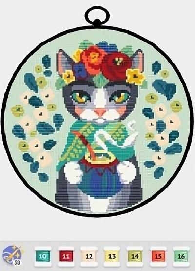 十字绣俱乐部最新版本(Cross Stitch Club)下载,十字绣俱乐部,创意游戏,休闲游戏